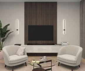 DK5012-BK Бра 800 мм, 3000К, IP20, 7 Вт, черный, алюминий в Ишиме - ishim.ok-mebel.com | фото 5