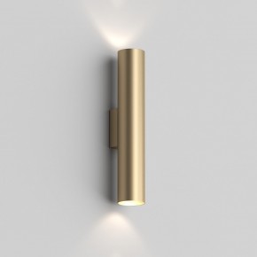 DK5022-SG Настенный светильник, IP20, до 15 Вт, LED, 2xGU10, матовое золото, алюминий в Ишиме - ishim.ok-mebel.com | фото
