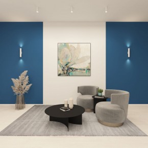 DK5022-WH Настенный светильник, IP20, до 15 Вт, LED, 2xGU10, белый, алюминий в Ишиме - ishim.ok-mebel.com | фото 4