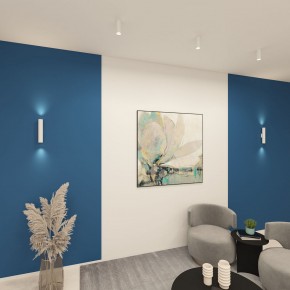 DK5022-WH Настенный светильник, IP20, до 15 Вт, LED, 2xGU10, белый, алюминий в Ишиме - ishim.ok-mebel.com | фото 5