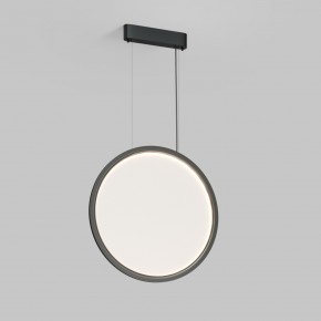 DK6606-BK Подвесной вертикальный светильник Veil со светодиодом H1700 d600 220V 48W 3000-6000K IP20 черный алюминий в Ишиме - ishim.ok-mebel.com | фото 3