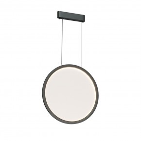 DK6606-BK Подвесной вертикальный светильник Veil со светодиодом H1700 d600 220V 48W 3000-6000K IP20 черный алюминий в Ишиме - ishim.ok-mebel.com | фото 5