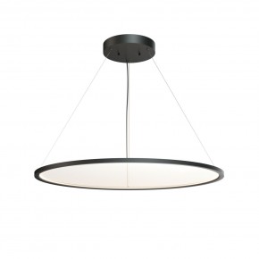 DK6620-BK Подвесной горизонтальный светильник Veil со светодиодом H900 d1000 220V 82W 3000-6000K IP20 черный алюминий в Ишиме - ishim.ok-mebel.com | фото 4