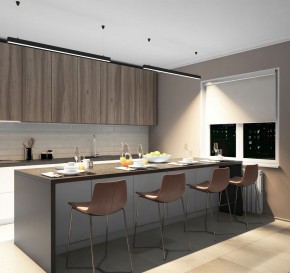 DK9124-BK Линейный светильник 30W 1250mm 4000K, черный в Ишиме - ishim.ok-mebel.com | фото 4