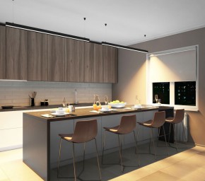 DK9153-BK Линейный светильник 42W 1500mm 3000K, черный в Ишиме - ishim.ok-mebel.com | фото 7