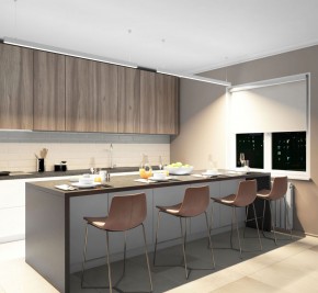 DK9154-WH Линейный светильник 42W 1500mm 4000K, белый в Ишиме - ishim.ok-mebel.com | фото