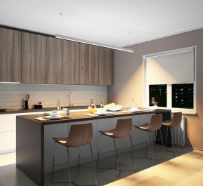 DK9203-WH Линейный светильник 52W 2000mm 3000K, белый в Ишиме - ishim.ok-mebel.com | фото 4