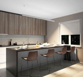DK9204-WH Линейный светильник 52W 2000mm 4000K, белый в Ишиме - ishim.ok-mebel.com | фото 4