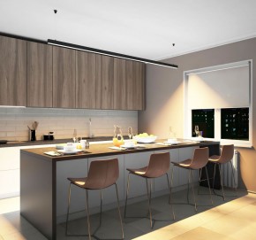 DK9253-BK Линейный светильник 62W 2500mm 3000K, черный в Ишиме - ishim.ok-mebel.com | фото 5