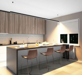 DK9303-BK Линейный светильник 72W 3000mm 3000K, черный в Ишиме - ishim.ok-mebel.com | фото 5