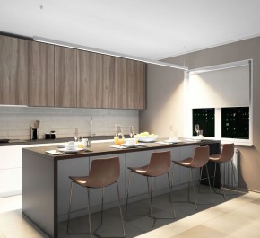 DK9304-WH Линейный светильник 72W 3000mm 4000K, белый в Ишиме - ishim.ok-mebel.com | фото 4