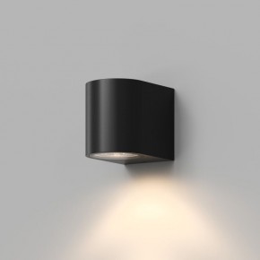 DK9790-BK Настенный уличный светильник NARVIK, IP44, GU10 LED, до 15 Вт, черный, алюминий в Ишиме - ishim.ok-mebel.com | фото