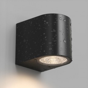 DK9790-BK Настенный уличный светильник NARVIK, IP44, GU10 LED, до 15 Вт, черный, алюминий в Ишиме - ishim.ok-mebel.com | фото 3