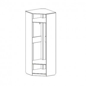 ЭЛАНА Прихожая (модульная) Бодега Белая в Ишиме - ishim.ok-mebel.com | фото 5