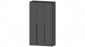 ЭЛЕГАНТ Шкаф 3х створчатый (графит) в Ишиме - ishim.ok-mebel.com | фото