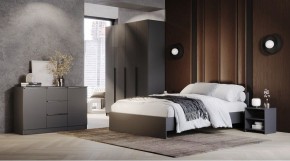 ЭЛЕГАНТ Спальный гарнитур (модульный) графит в Ишиме - ishim.ok-mebel.com | фото