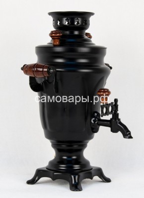 Электрический самовар "Черный Русский" матовый тюльпан на 1,5 литра. Ограниченная серия. в Ишиме - ishim.ok-mebel.com | фото 3