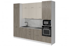 ФЬЮДЖИ Кухонный гарнитур Экстра (3000 мм) в Ишиме - ishim.ok-mebel.com | фото 4