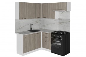 ФЬЮДЖИ Кухонный гарнитур Мега Прайм (1600*1700 мм) в Ишиме - ishim.ok-mebel.com | фото 3