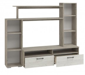 Гостиная Эмма МИНИ (Дуб Крафт серый/белый) в Ишиме - ishim.ok-mebel.com | фото 2