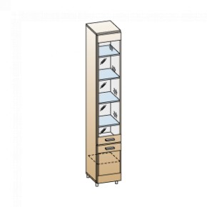 Гостиная Камелия Композиция 1 (Снежный ясень - серый) в Ишиме - ishim.ok-mebel.com | фото 3