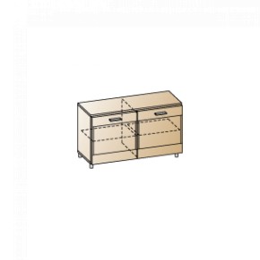 Гостиная Камелия Композиция 8 (Снежный ясень - серый) в Ишиме - ishim.ok-mebel.com | фото 9