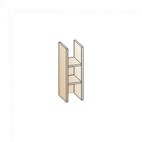 Гостиная Мелисса Композиция 1 (Гикори Джексон светлый) в Ишиме - ishim.ok-mebel.com | фото 3