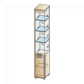 Гостиная Мелисса Композиция 11 (Гикори Джексон светлый) в Ишиме - ishim.ok-mebel.com | фото 3