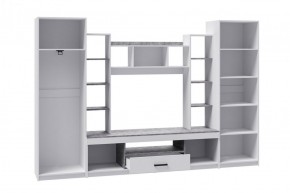Гостиная СИДНЕЙ-2 ЛДСП Белый /ЛДСП Дуб крафт золотой в Ишиме - ishim.ok-mebel.com | фото 2