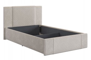 ХЛОЯ Кровать 1200 каркас (галька велюр) в Ишиме - ishim.ok-mebel.com | фото