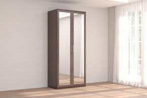 Кэт-4 Шкаф 2-х ств (2 дв зерк) (МДФ Венге) в Ишиме - ishim.ok-mebel.com | фото