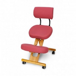 Коленный стул со спинкой Smartstool KW02В + Чехлы в Ишиме - ishim.ok-mebel.com | фото 5