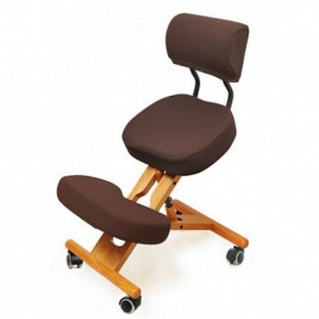 Коленный стул со спинкой Smartstool KW02В + Чехлы в Ишиме - ishim.ok-mebel.com | фото 7