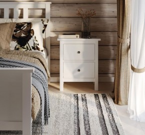 Комод 02 Кантри белый с двумя ящиками в Ишиме - ishim.ok-mebel.com | фото 4