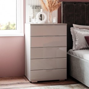 Комод Алекса (ясень белый/белый) в Ишиме - ishim.ok-mebel.com | фото 3