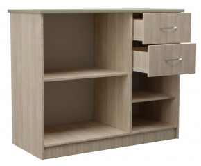 Комод АЛЛА (Дуб сонома светлый) Эко в Ишиме - ishim.ok-mebel.com | фото 2