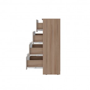 Комод Эмилия КМ-02 (Дуб смоки/Айриш (MF03)) в Ишиме - ishim.ok-mebel.com | фото 4