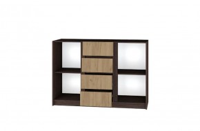 Комод Флоренция (Венге/Дуб Крафт Золотой) в Ишиме - ishim.ok-mebel.com | фото 2