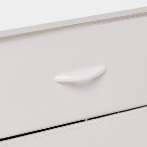 Комод Leset Линкс 8 ящ. (к/з), Каркас Белый, ящики Белые в Ишиме - ishim.ok-mebel.com | фото 4
