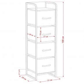 Комод Leset Ноа 4 ящика в Ишиме - ishim.ok-mebel.com | фото 9