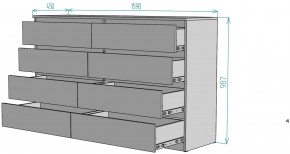 Комод Мальта K113 в Ишиме - ishim.ok-mebel.com | фото 2