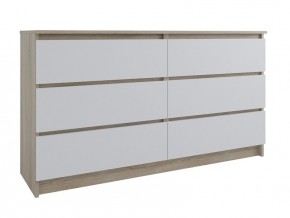 Комод МОРИ МК 1380.6 (Дуб Сонома/Белый) в Ишиме - ishim.ok-mebel.com | фото