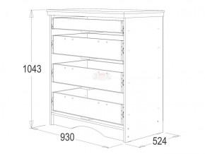 Комод Ольга-10 МДФ в Ишиме - ishim.ok-mebel.com | фото 2