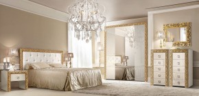 Комод (узкий) Тиффани Premium слоновая кость/золото (ТФКМ-2(П) в Ишиме - ishim.ok-mebel.com | фото 3