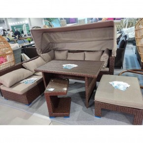 Комплект мебели с диваном AFM-320B-T320 Brown в Ишиме - ishim.ok-mebel.com | фото 2