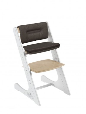 Комплект растущий стул и подушки Конёк Горбунёк Комфорт  (Лофт-1, Шоколад) в Ишиме - ishim.ok-mebel.com | фото