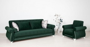 Комплект Роуз ТД 411 диван-кровать + кресло + комплект подушек в Ишиме - ishim.ok-mebel.com | фото 1
