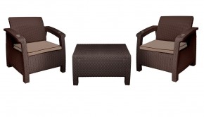 Комплект уличной мебели Yalta Premium Terrace Set (Ялта) шоколадый (+подушки под спину) в Ишиме - ishim.ok-mebel.com | фото 8