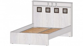 КОСТА-РИКА Кровать 1200 с основанием (анкор светлый) в Ишиме - ishim.ok-mebel.com | фото