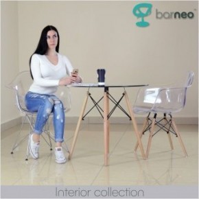 Кресло Barneo N-14-14 SteelMold прозрачный в Ишиме - ishim.ok-mebel.com | фото 2